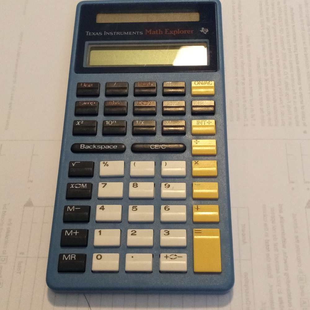 Texas Instrument Calculator Working Condition
